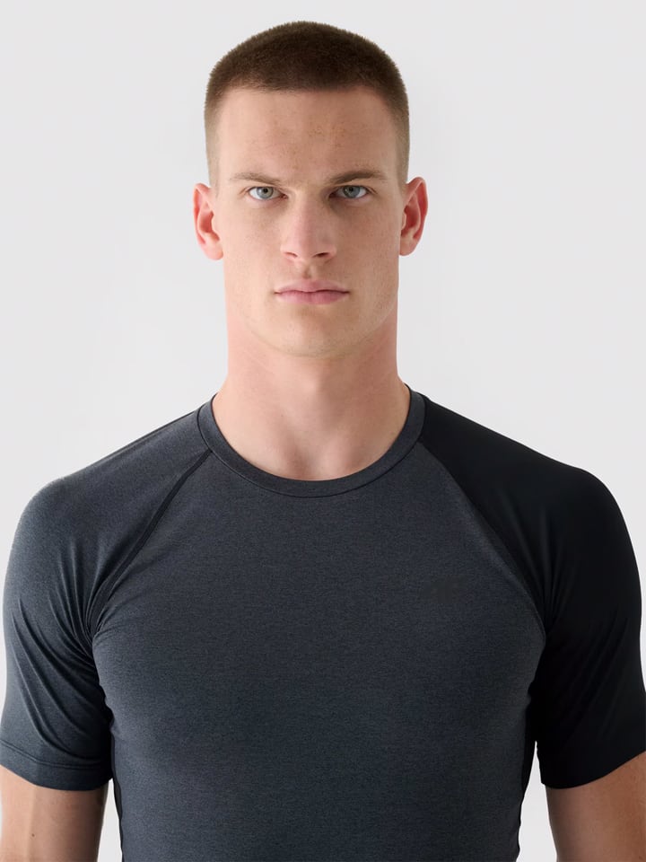 4F Trainingsshirt in Anthrazit günstig kaufen