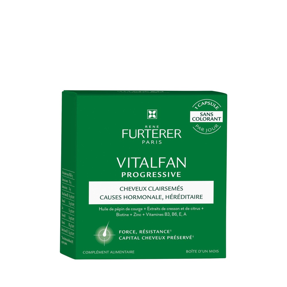 Furterer René Furterer Vitalfan Antichute progres sive - Sans colorant - 30 caps Complément