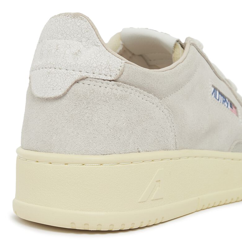 Autry Medalist Low Man XS10 mixsuede cream/wht