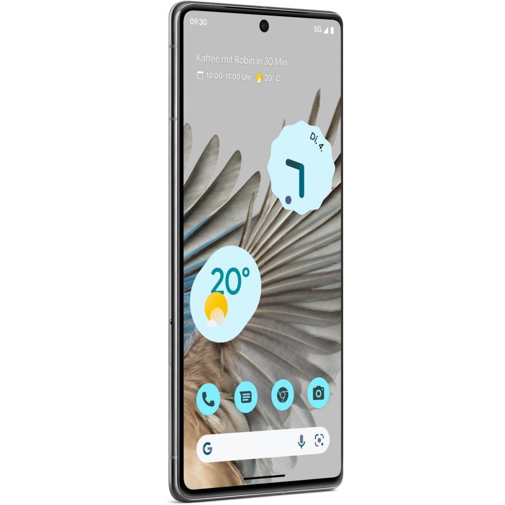 Google Pixel 7 Pro 5G 128 GB / 12 GB - Smartphone - snow Smartphone (6,7 Zoll, 128 GB Speicherplatz)