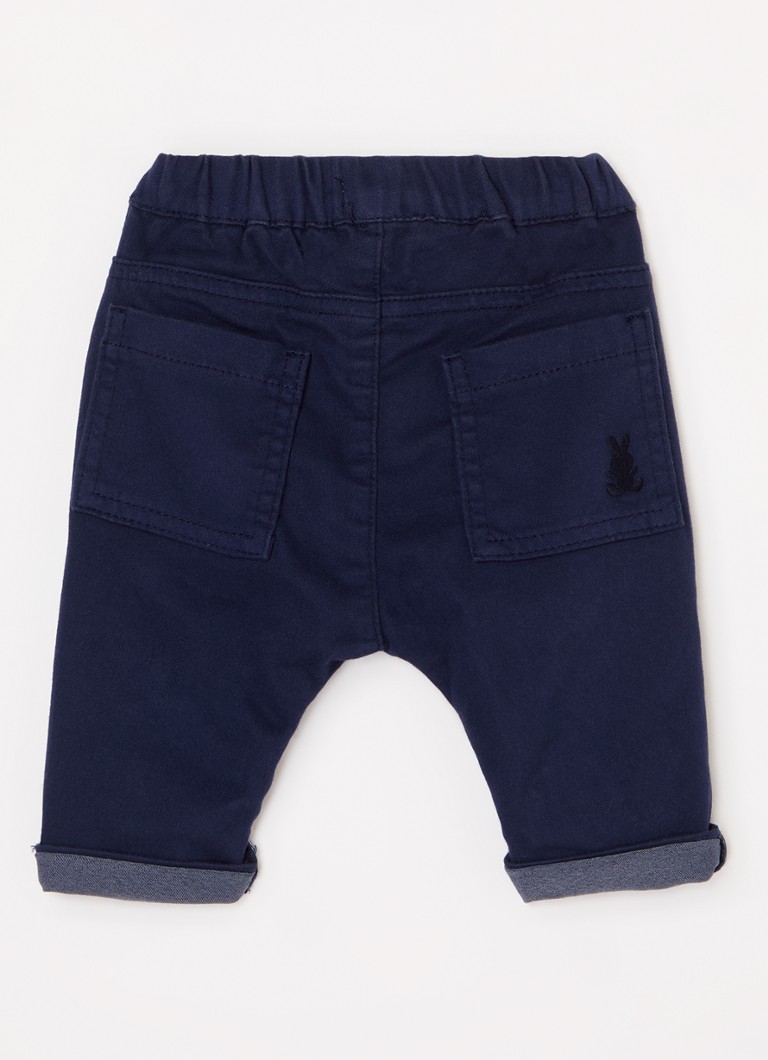 Benetton Straight fit chino kalhoty s bočními kapsami