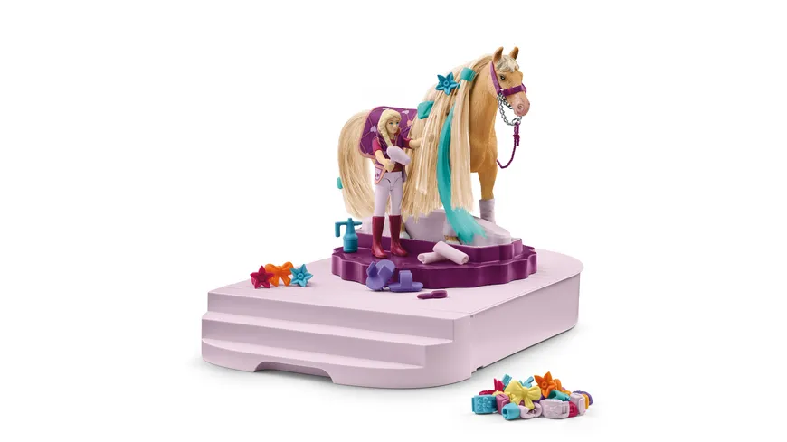 Schleich 42617 - Horse Club - Sofia´s Beauties - Pferdepflege Station
