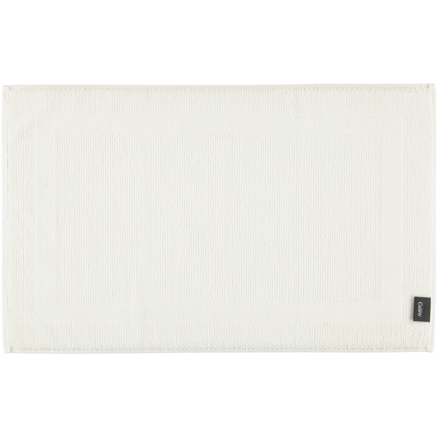 Cawö Badematten Modern 304 weiß - 600
