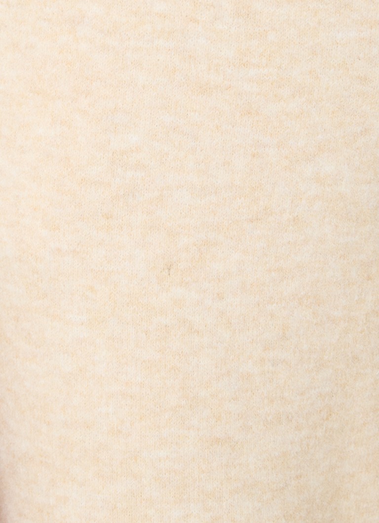 Tommy Hilfiger Fino pletene hlače visokog struka širokog kroja s bočnim džepovima