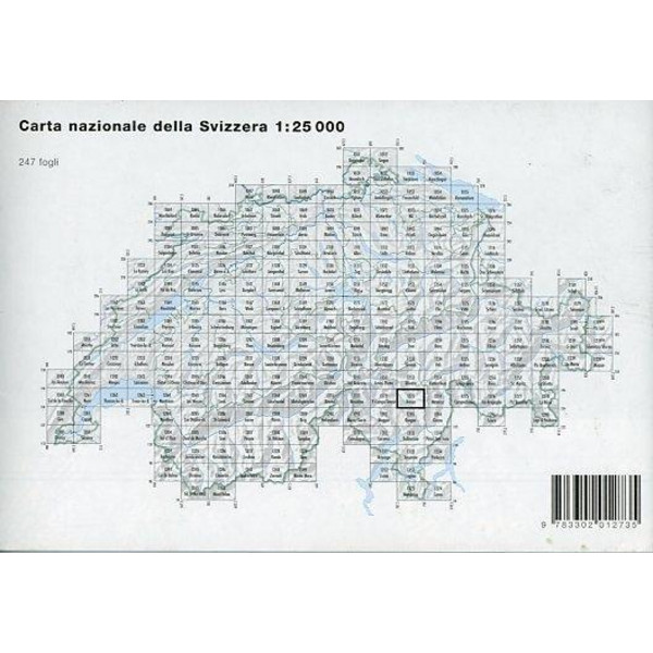 Swisstopo 1 : 25 000 Biasca - Wanderkarte
