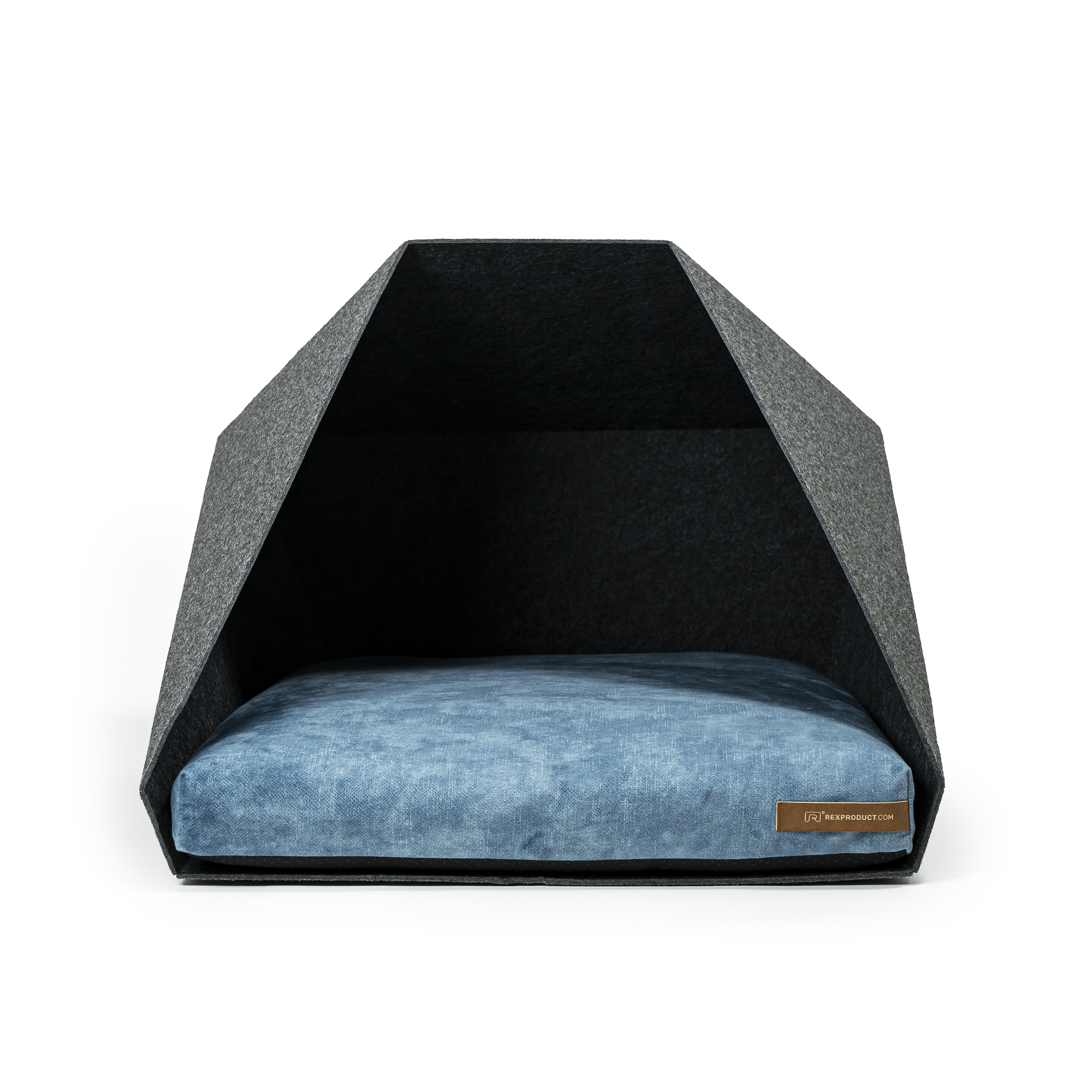 Rexproduct Hundehöhlen Rexproduct Home PetPocket dunkelgrau blau