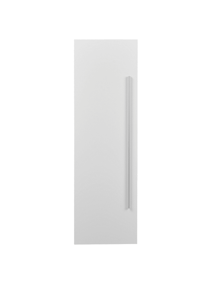 Beliani Badezimmerschrank MATARO in Weiß/Silber - (W) 40 x (H) 132 x (L) 35 cm günstig kaufen onesize