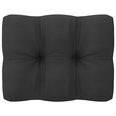 vidaXL Loungesofa 2-tlg. Garten-Lounge-Set mit Kissen Weiß Kiefer Massivholz, 1 Teile