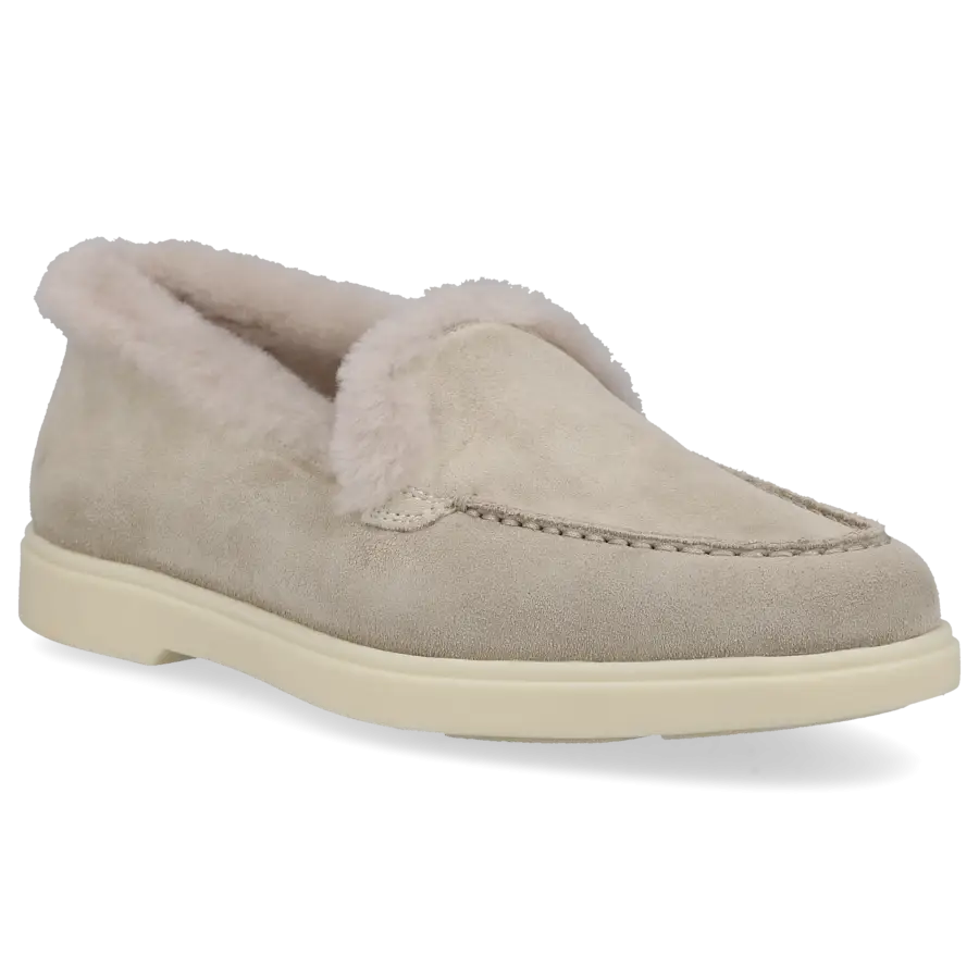 Santoni - Stiefeletten 58888 Veloursleder - grau