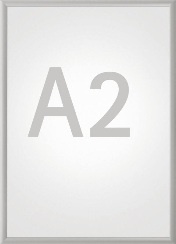Maul MAULstandard Klapprahmen DIN A2 Aluminium Silber