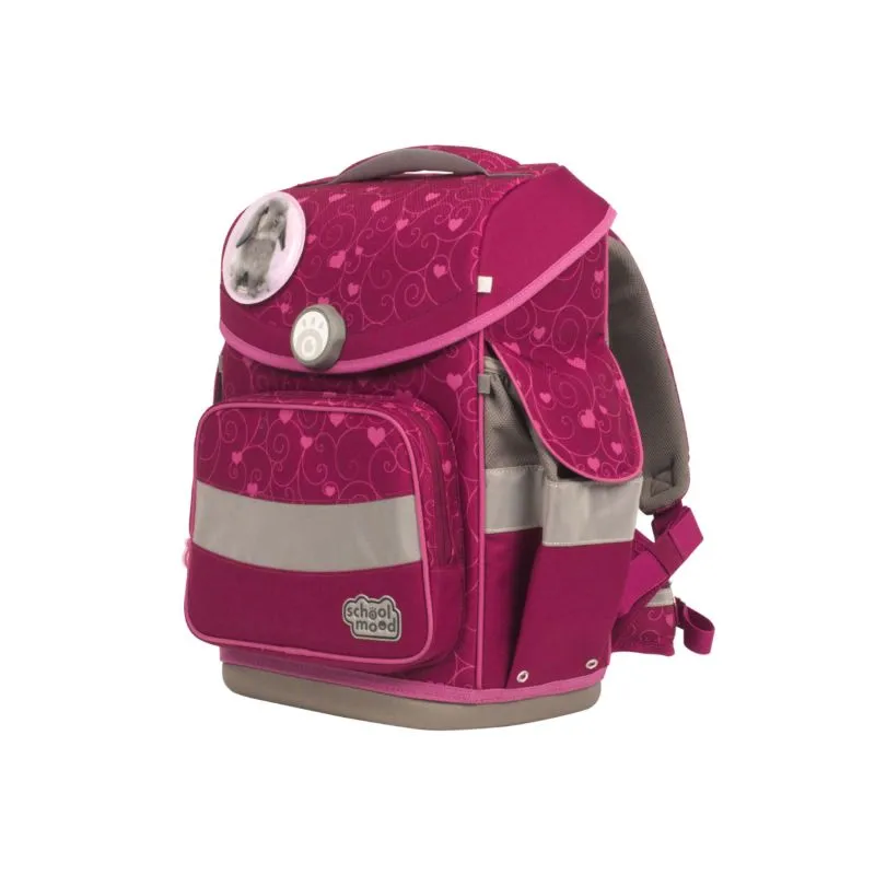 School Mood Timeless 7-teiliges Schulranzen-Set - Hannah (Hase)