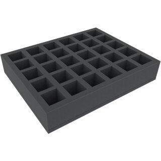 Feldherr 60 mm Full-Size Schaumstoffeinlage mit 30 Fächern