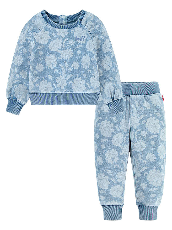 Levi's Kids 2tlg. Outfit in Hellblau günstig kaufen