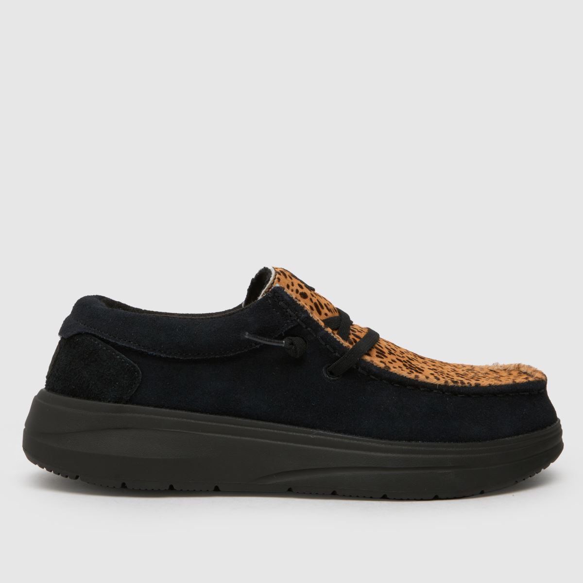 HEYDUDE Wendy Luxe sportcipő fekete színben