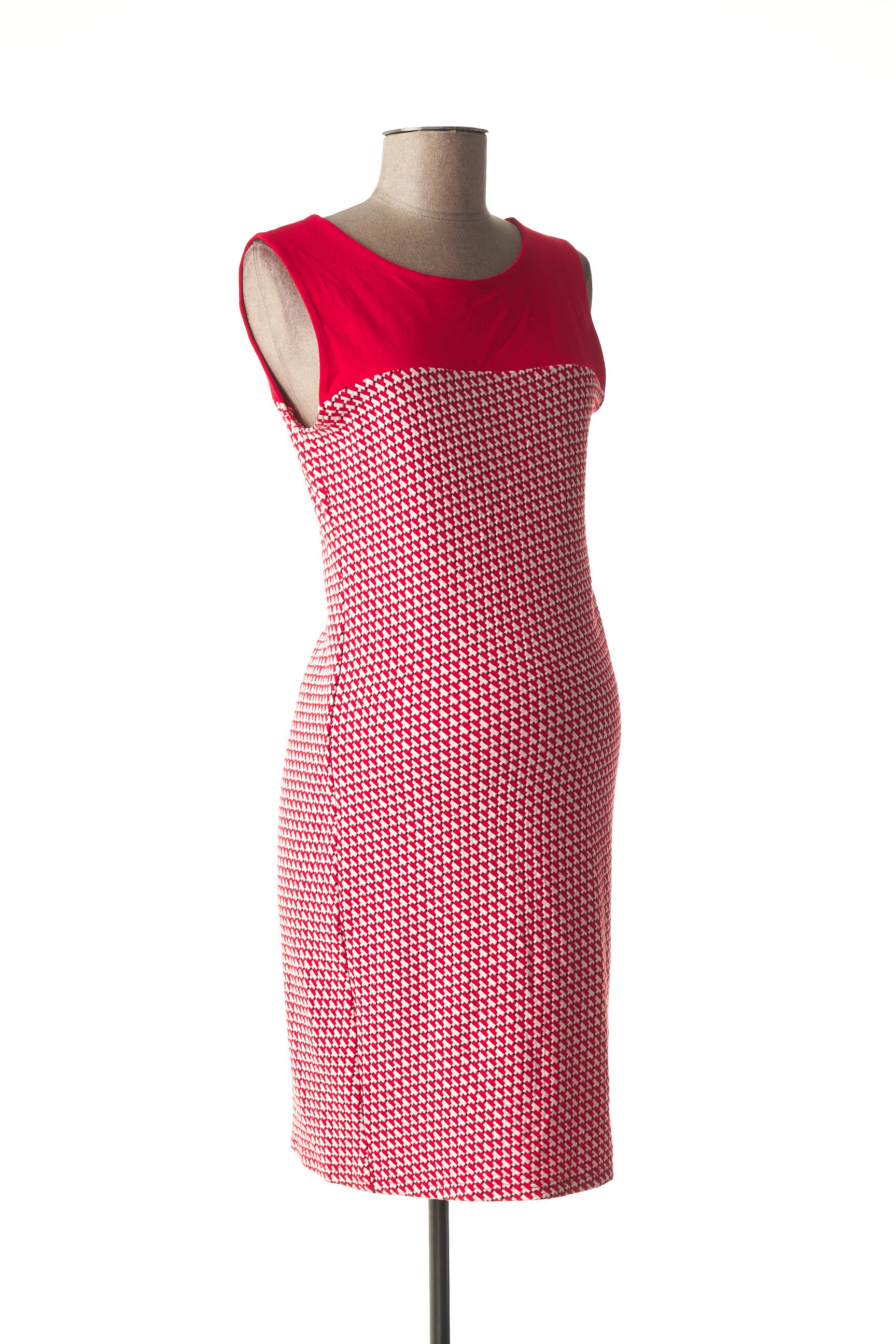 Nina Belly Robes Maternite Femme couleur rouge