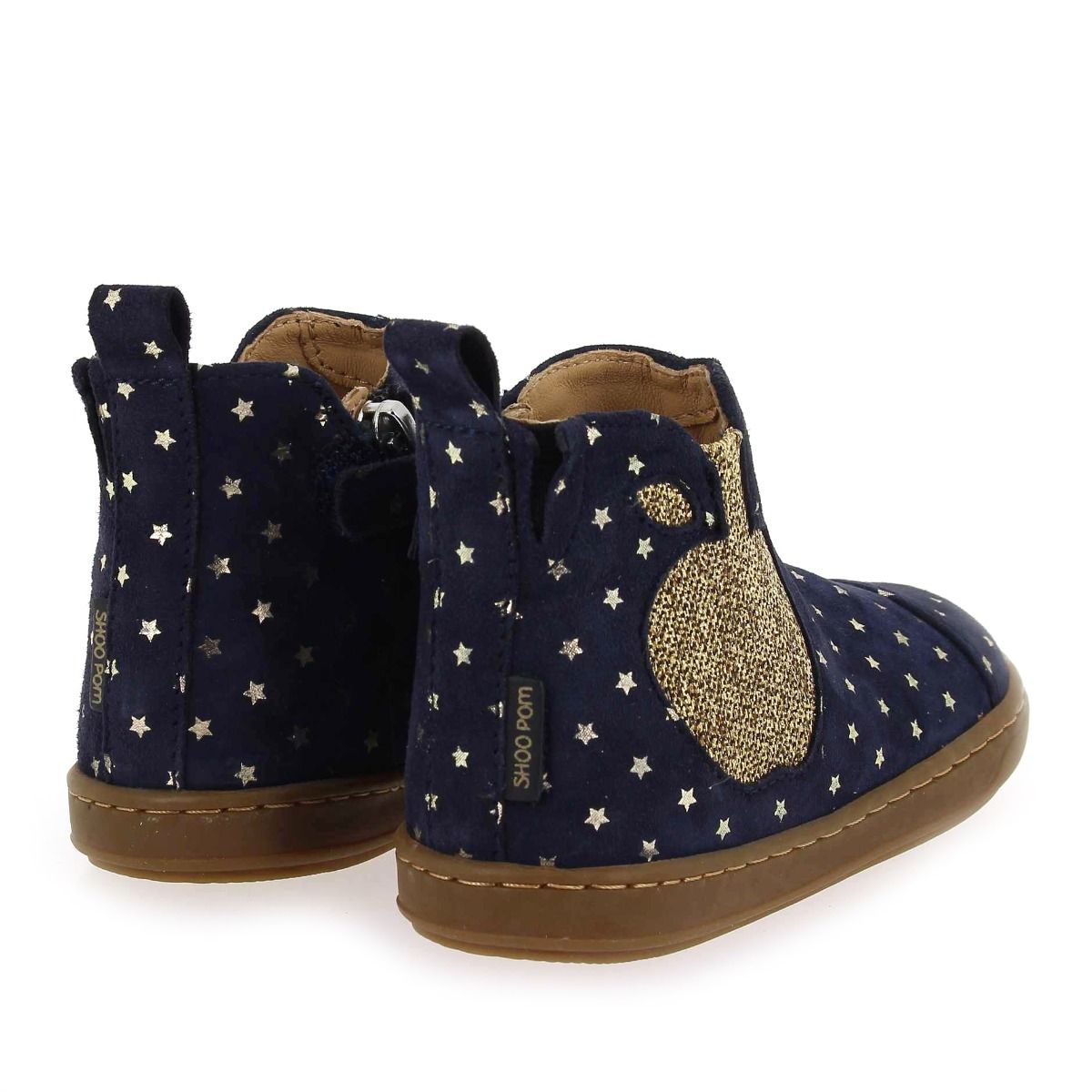 Shoopom  BOUBA APPLE STARS - Marine Doré