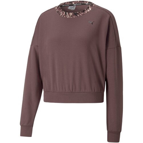 DAMEN SWEATSHIRT SAFARI GLAM CREW SWEATSHIR