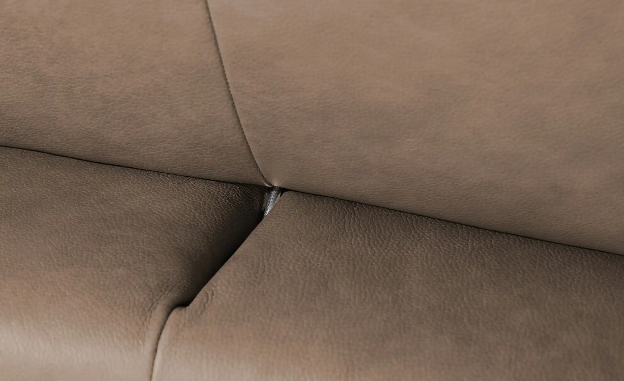 W.SCHILLIG Ecksofa aus Echtleder