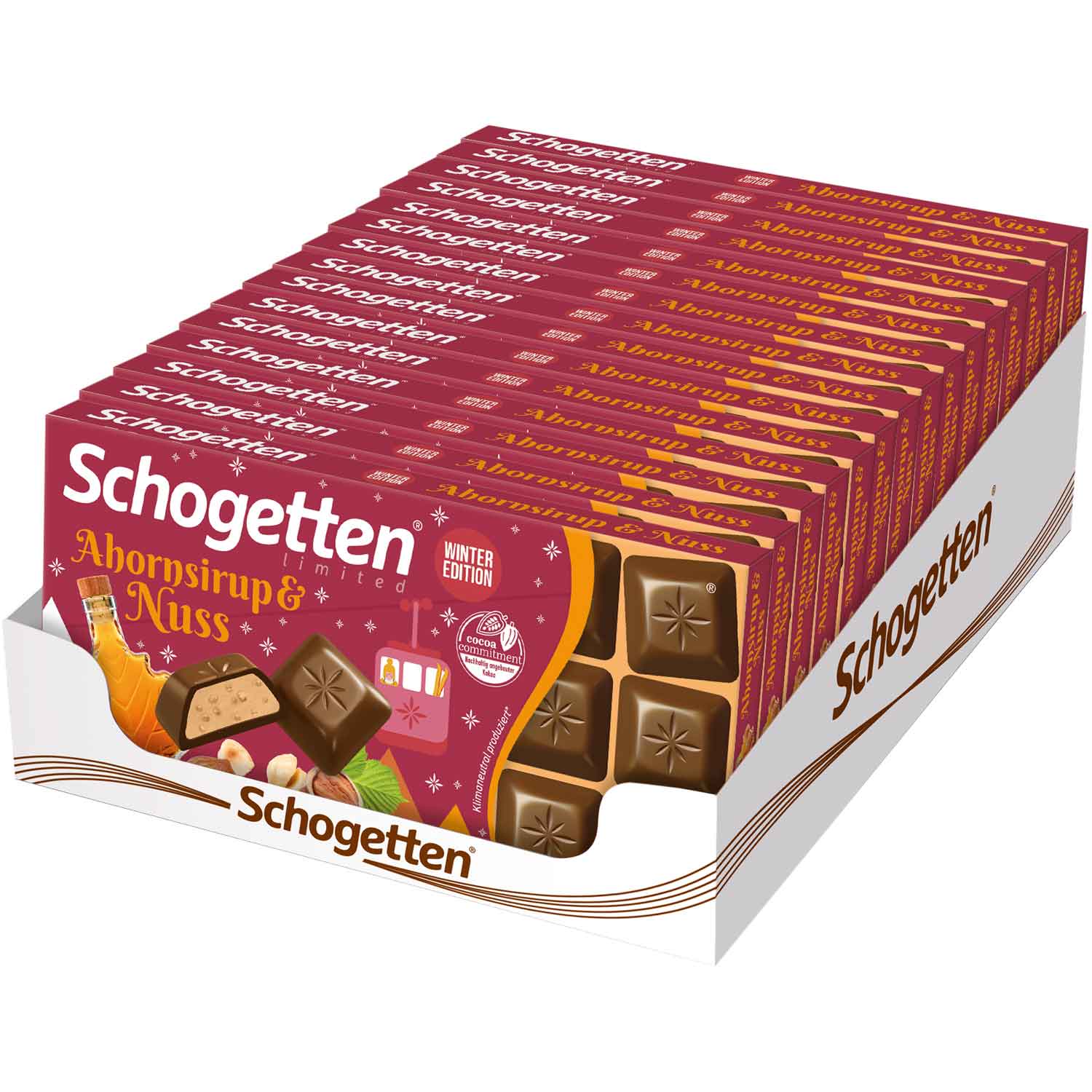 Schogetten Ahornsirup & Nuss 100g
