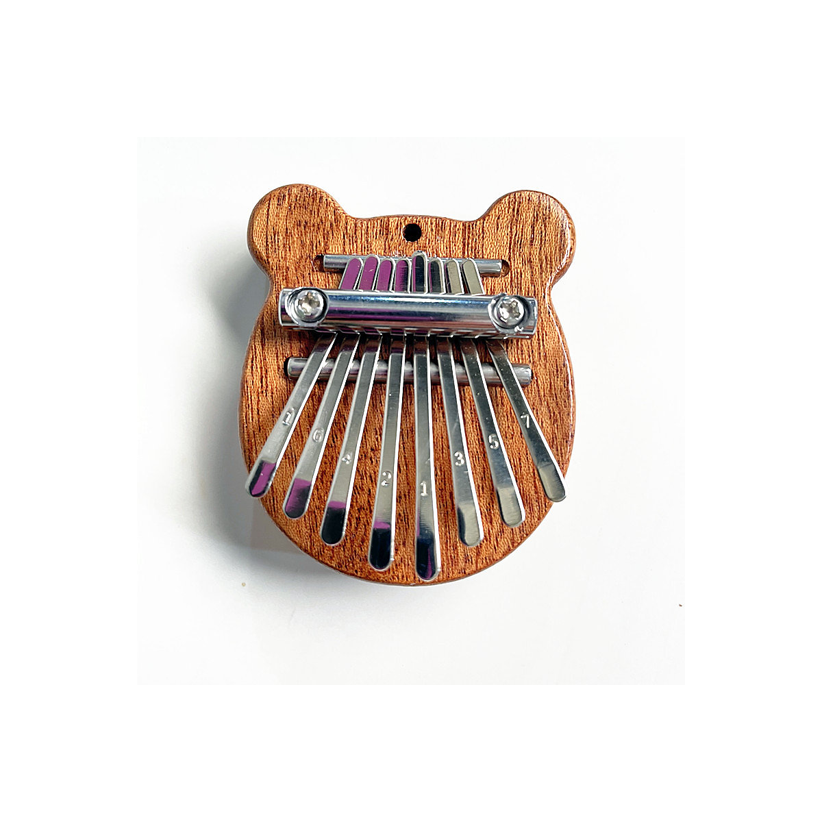 Mini-Daumenklavier Kalimba-Fingerpiano Tragbares Musikinstrument Daumenklavier