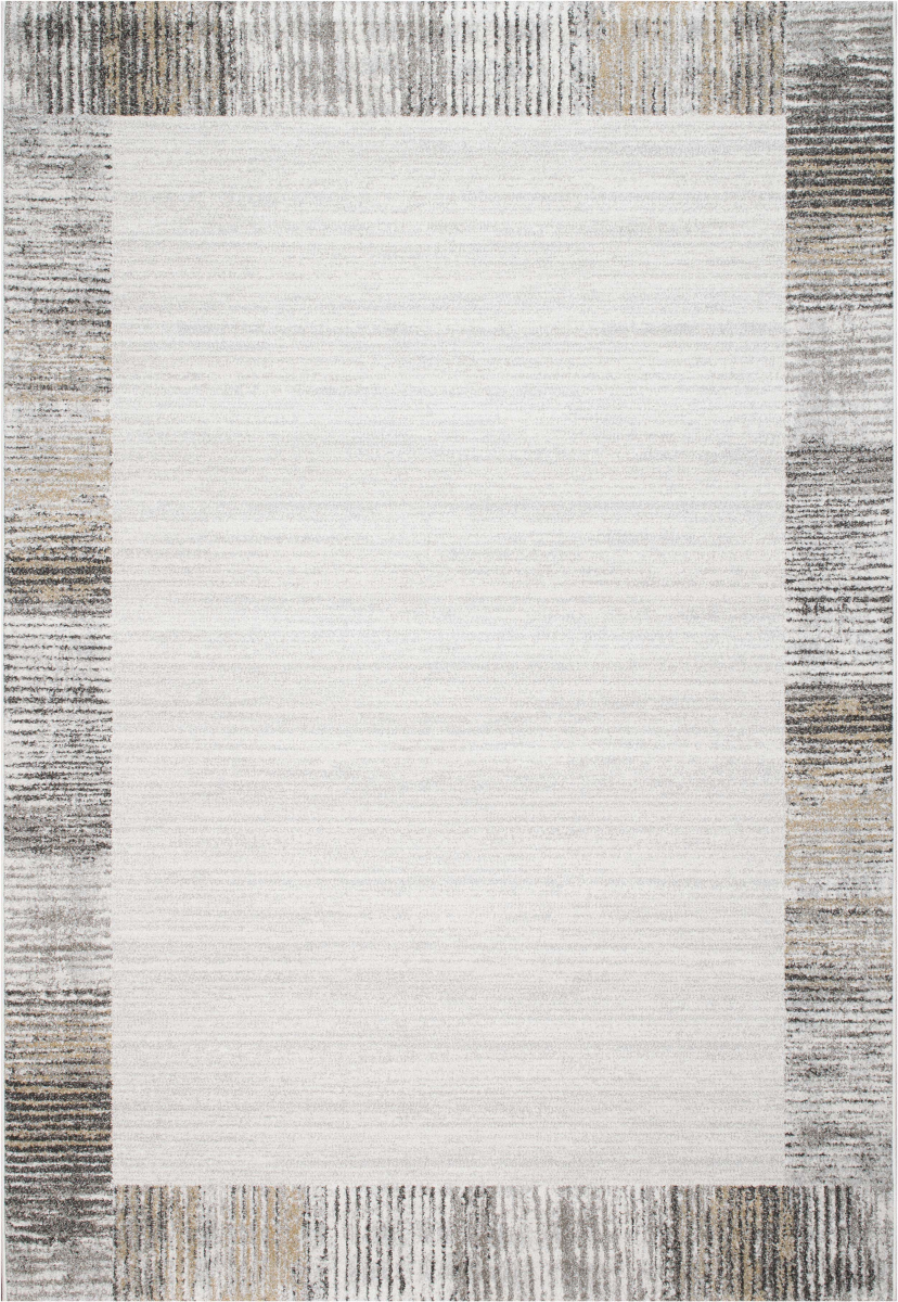 Webteppich Surma Silber-Grau-Gold 80 x 150 cm
