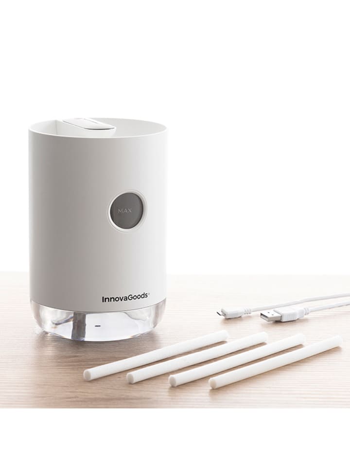 InnovaGoods Luftbefeuchter in Weiß - (H)16,5 x Ø 11 cm günstig kaufen onesize