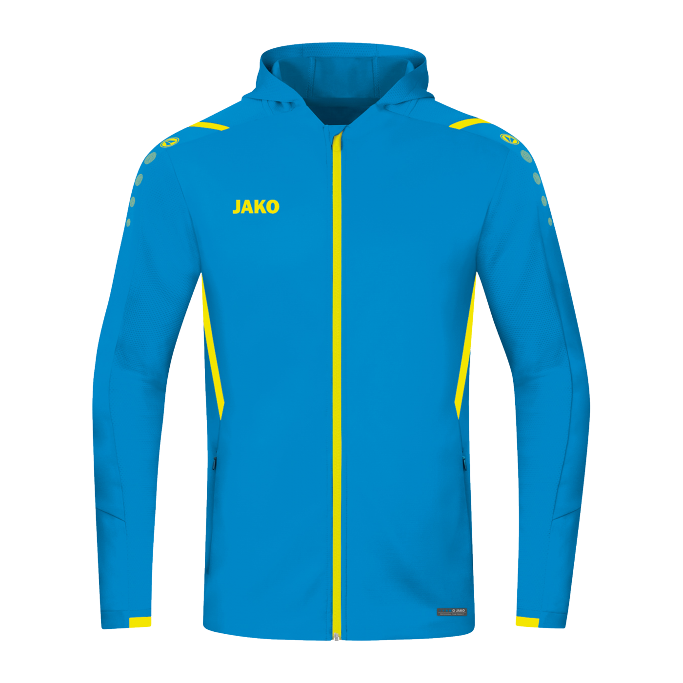JAKO Challenge Trainingsjacke Kids Blau Gelb F443