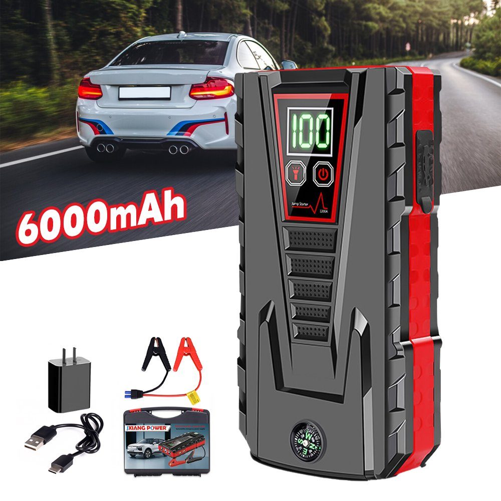 MDHAND Auto-Notstart-Stromversorgung Autobatterie-Ladegerät (1-tlg., Kompakter Werkzeugsatz)