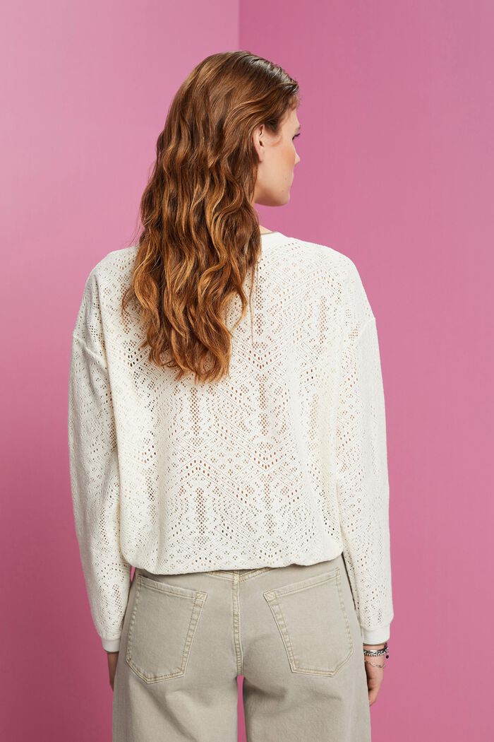 Sweatshirt aus Strick