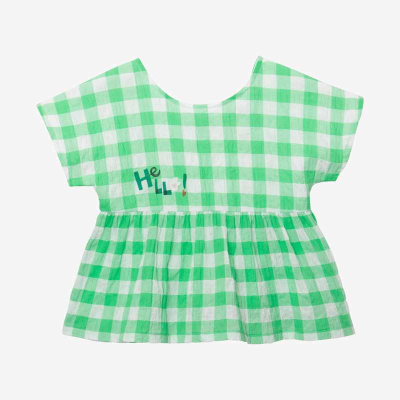 Top bébé fille vichy beige Catimini