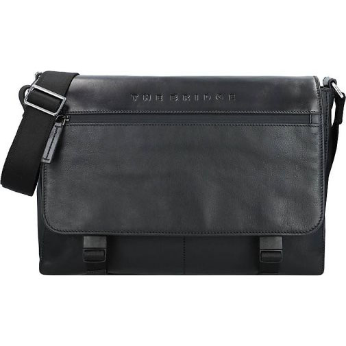 The Bridge Damiano Aktentaschen Messenger Leder 37 cm Laptopfach