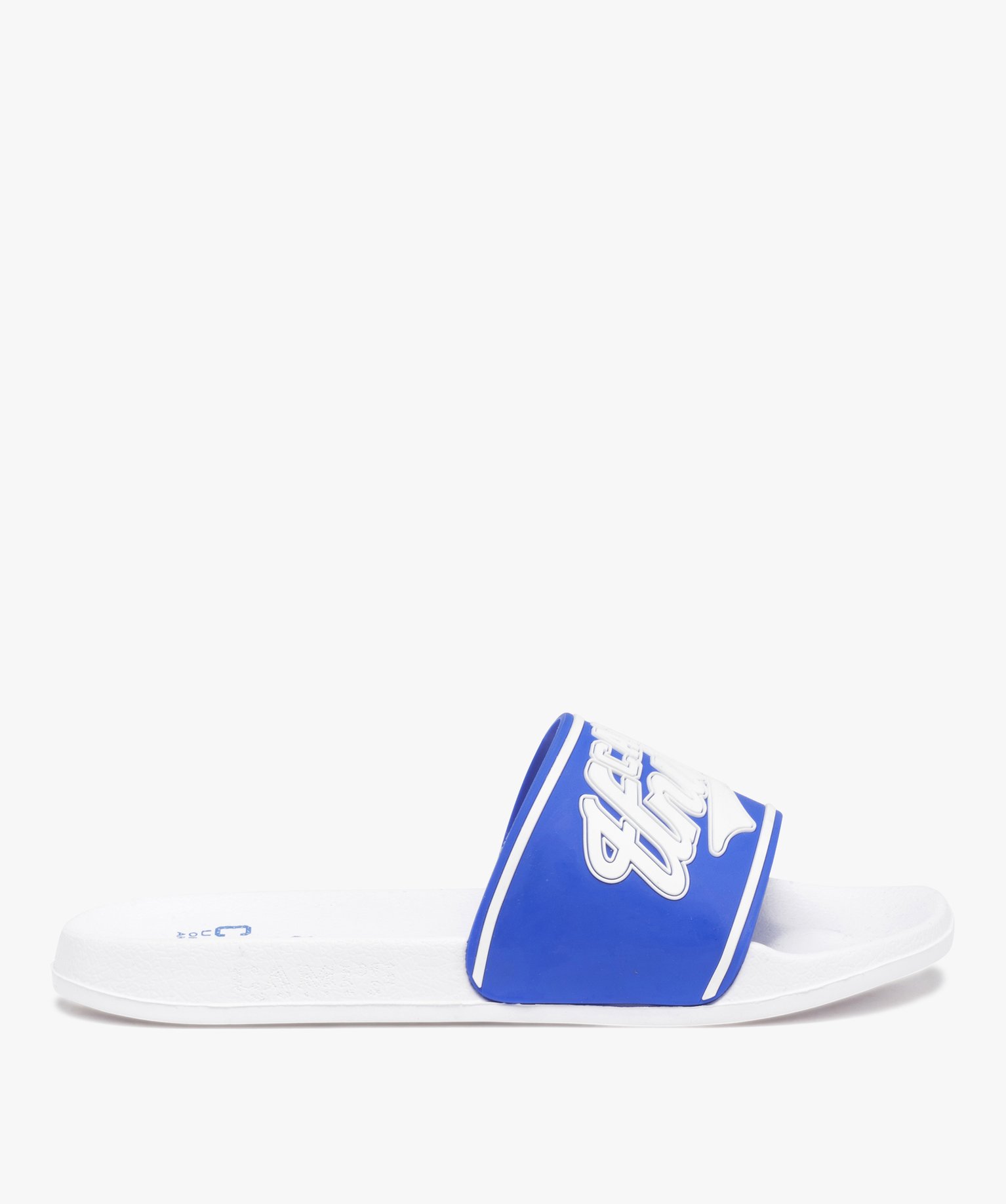 Mules de piscine Garçon bicolores – Camps United bleu | GEMO