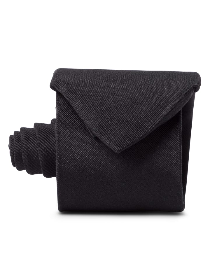 Andrew James Seiden-Krawatte in schwarz - 0001 günstig kaufen onesize