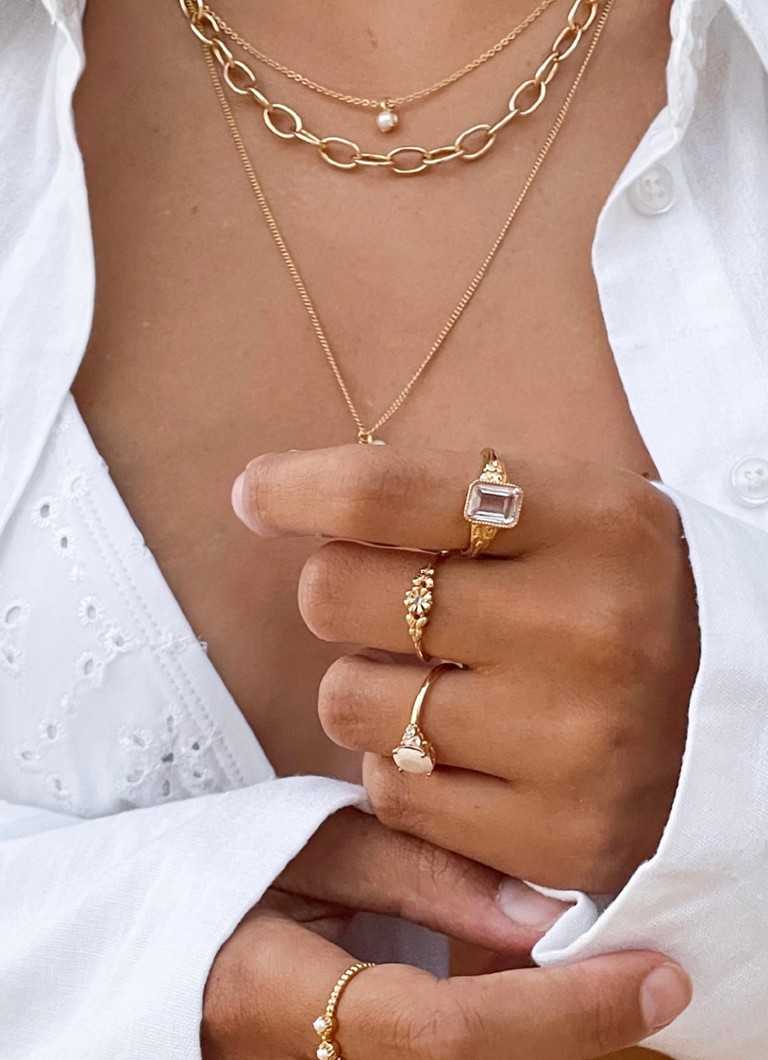 24Kae Link chain gold plated 32405Y