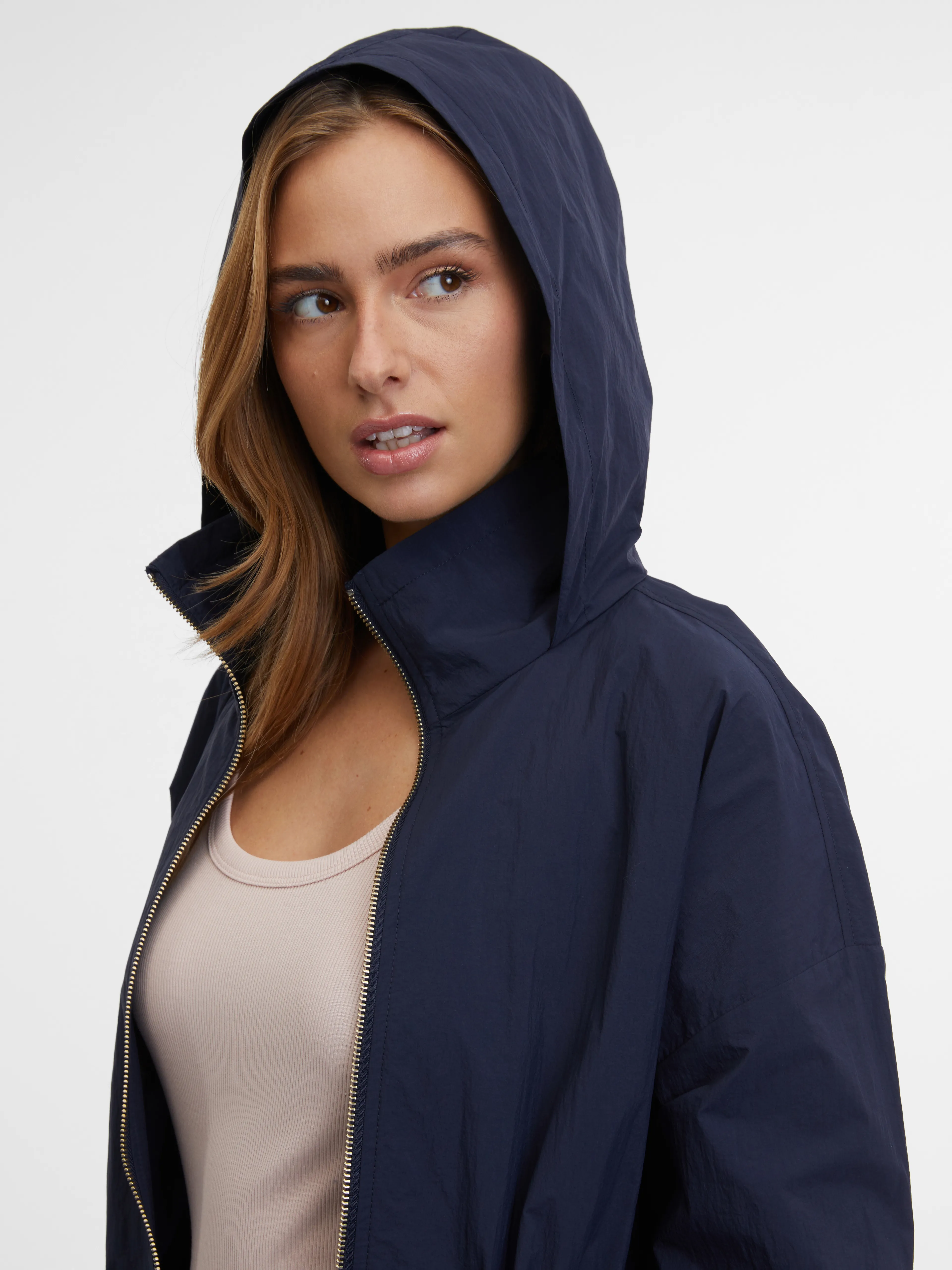 Dunkelblauer Damenparka ORSAY