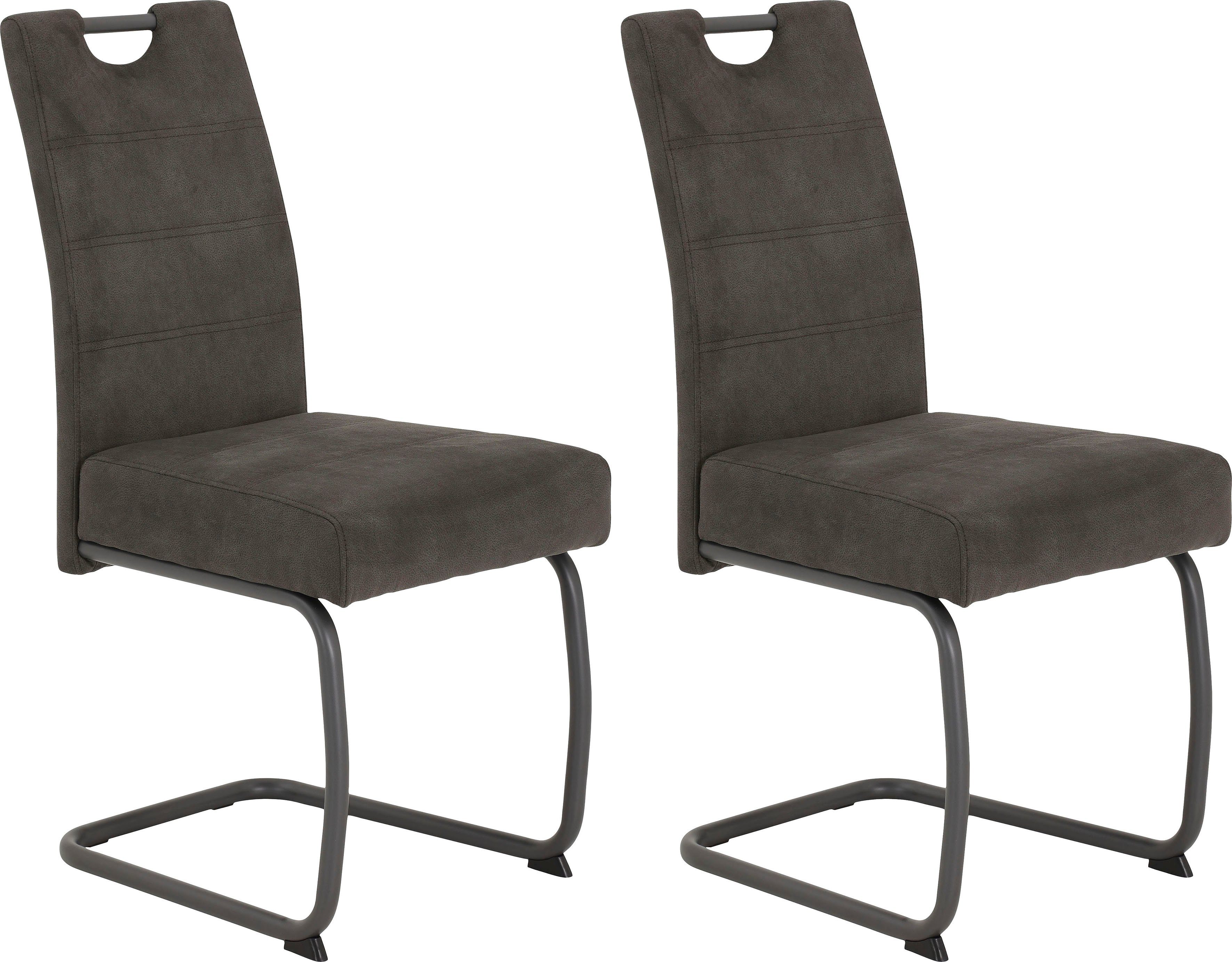 HELA Freischwinger Flora 6 (Set, 2 St), 2 oder 4 Stück, Federkern Polsterung