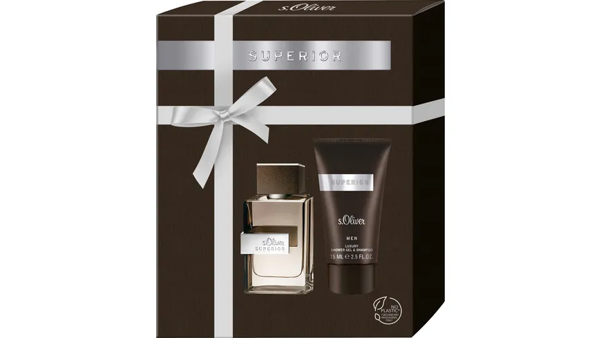 s.Oliver Superior Men Eau de Toilette Geschenkpackung