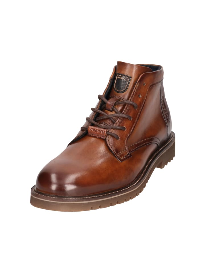 Bugatti Schnürstiefel in cognac günstig kaufen