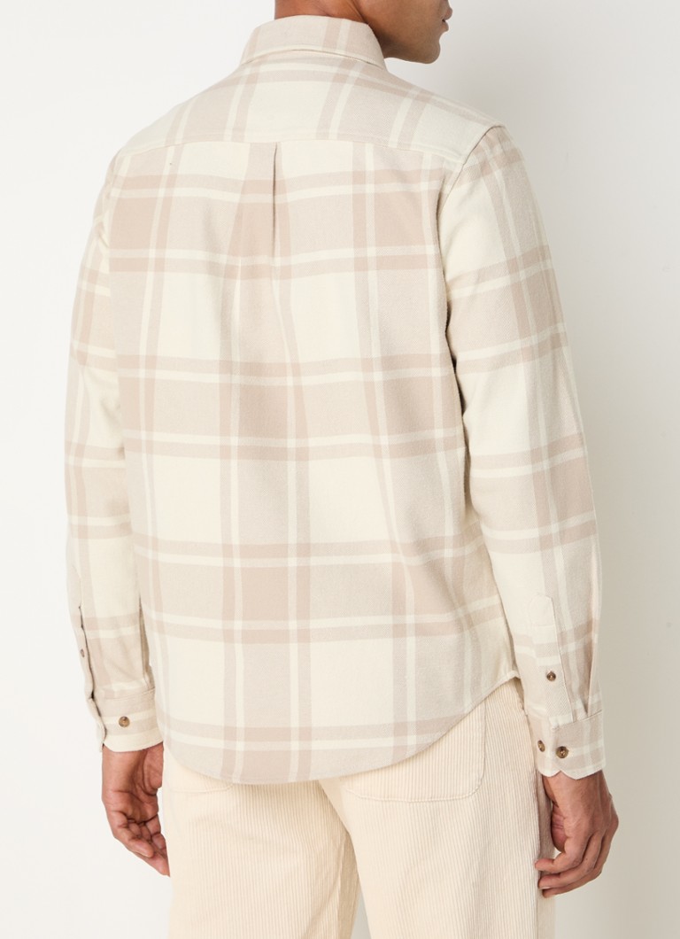 Les Deux Jeremy overshirt with checked design