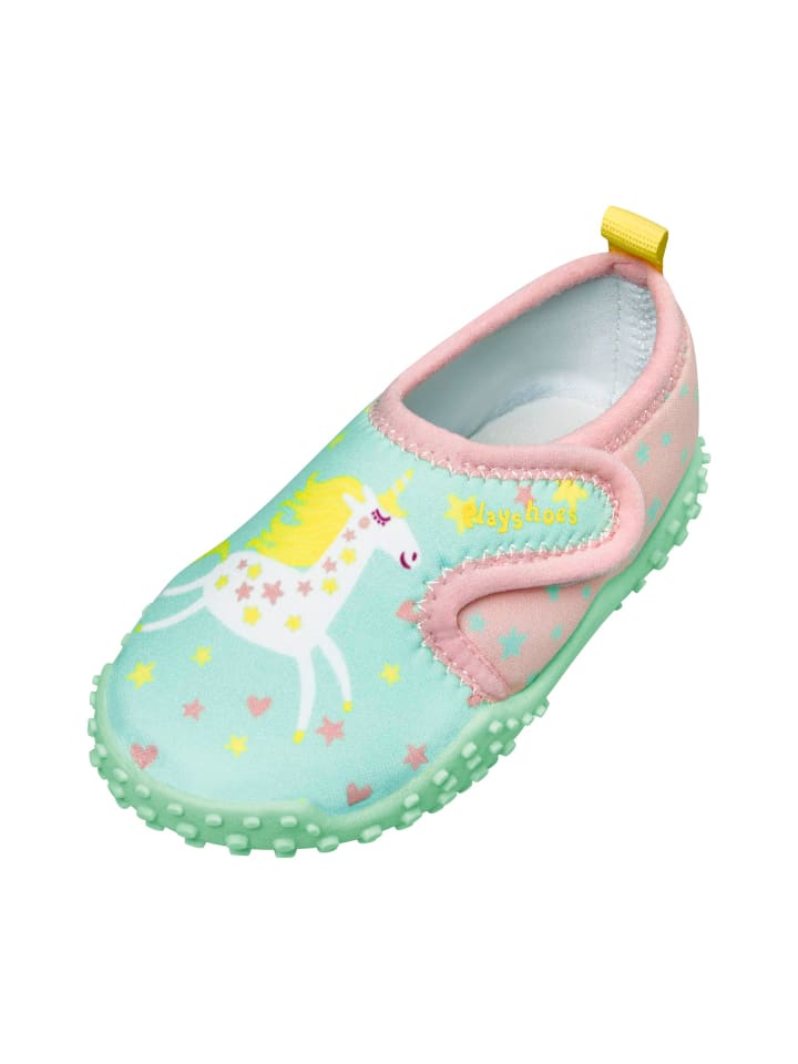 Playshoes Aqua-Schuh Einhorn in Mint günstig kaufen