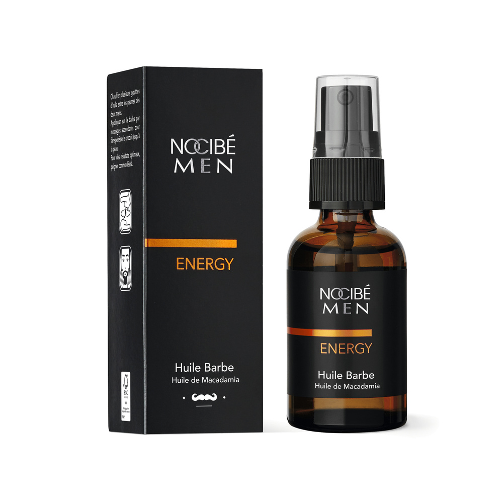 Nocibé Men Energy Huile à Barbe