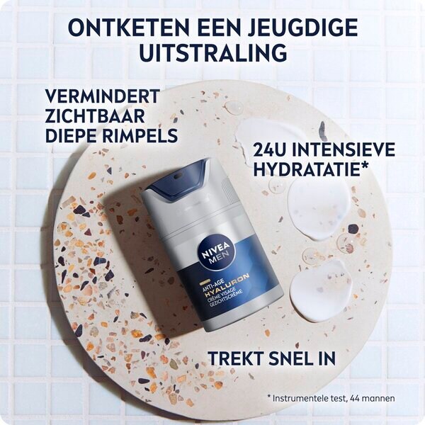 NIVEA Men Hyaluron krém na tvár proti starnutiu 50 ml