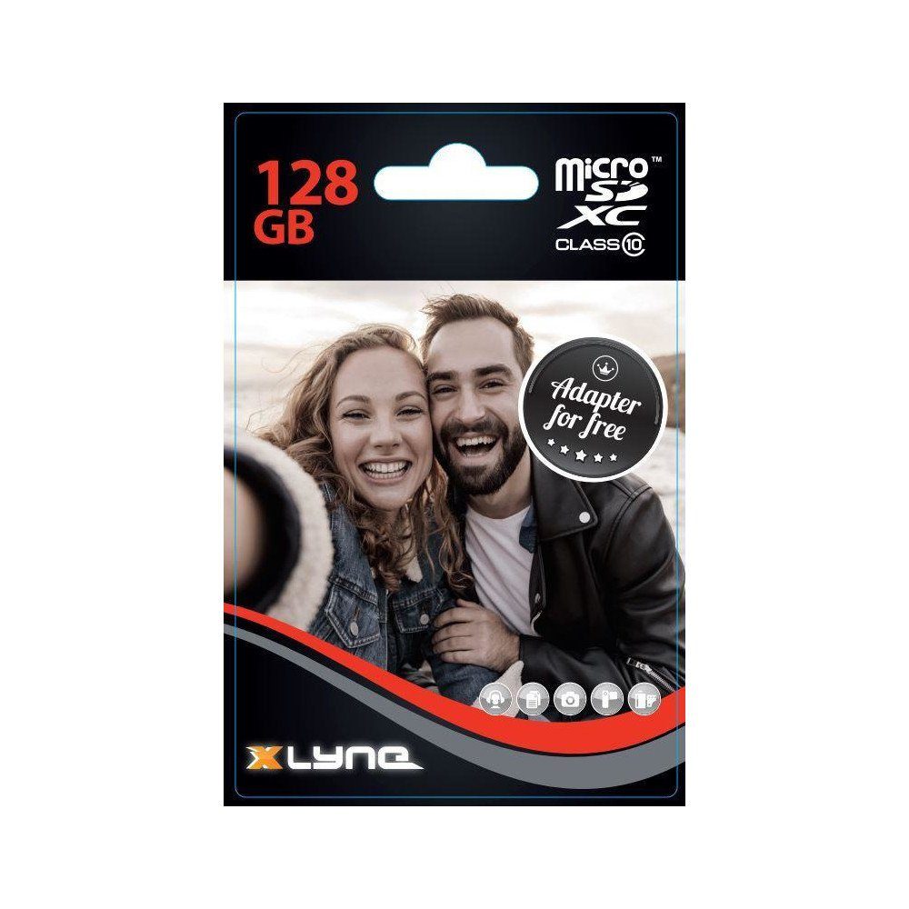 XLYNE micro SDHC Card 128GB – Class 10 micro SDHC Speicherkarte Speicherkarte
