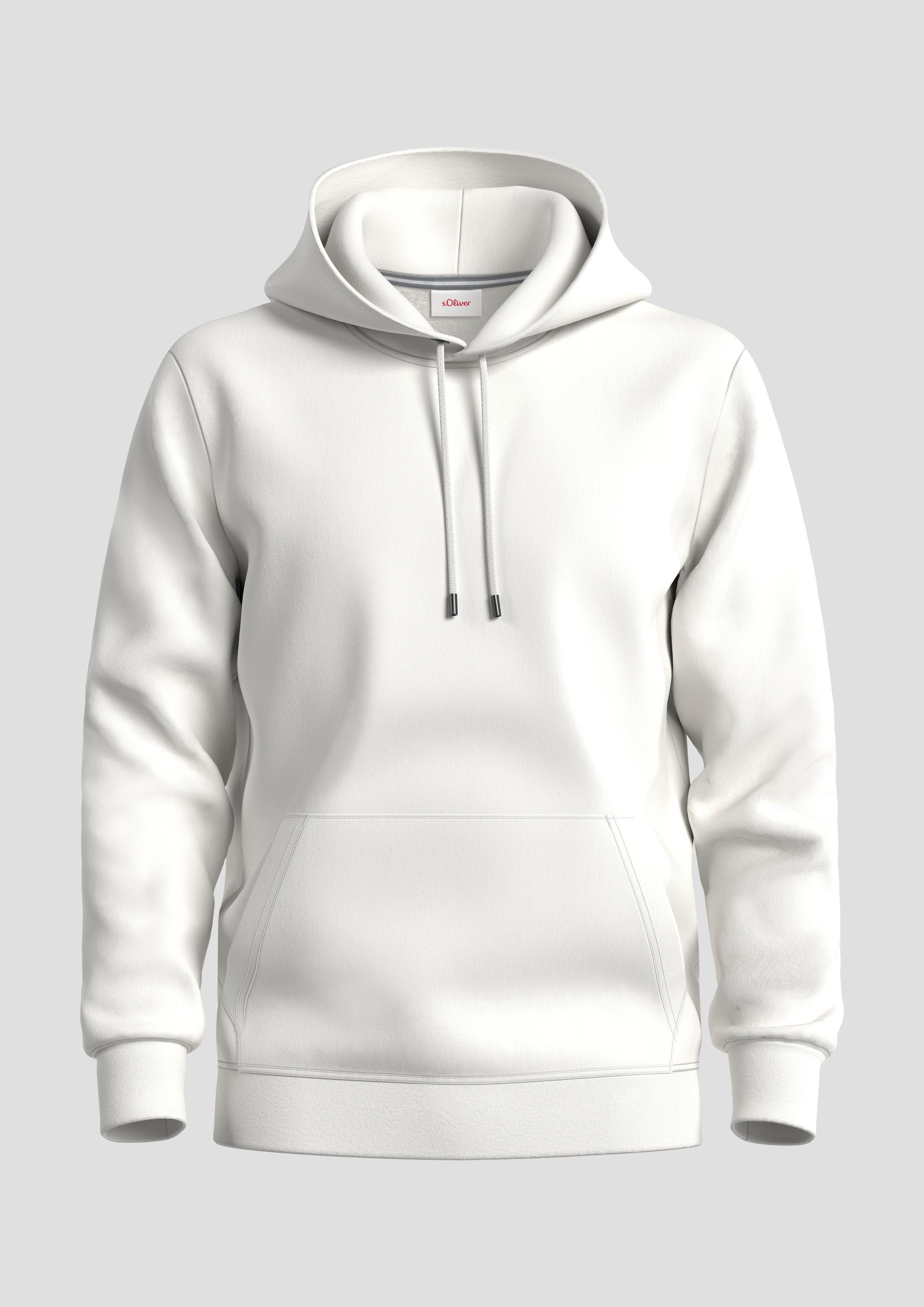 Kapuzensweater mit Labelprint  2141488-01D2