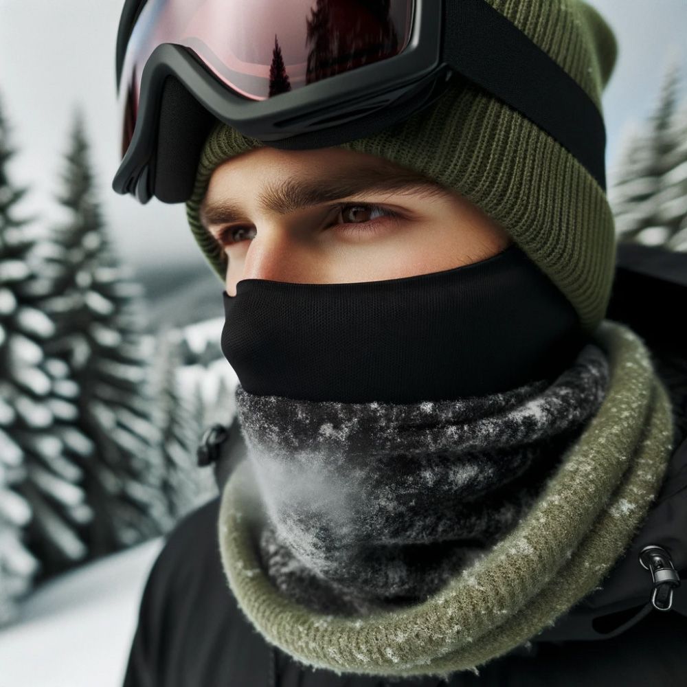 IVOL Ski und Snowboard Mikrofaser Fleece Nackenwärmer