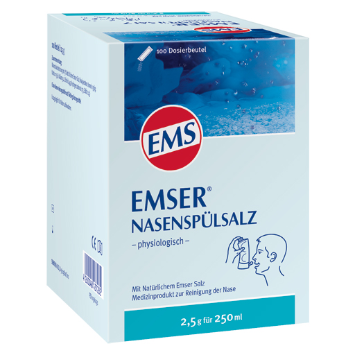 EMSER Nasenspülsalz physiologisch Btl.  100 St  Pulver
