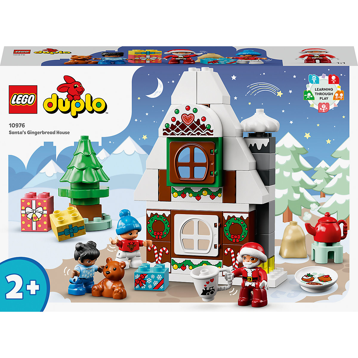 LEGO® DUPLO 10976 Lebkuchenhaus mit Weihnachtsmann