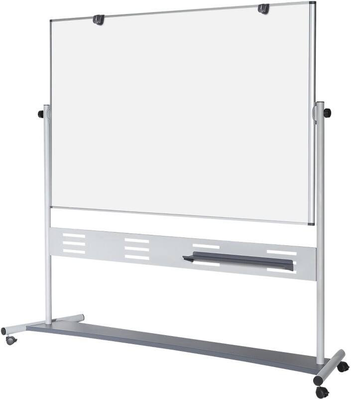 Bi-Office Evolution Mobiles Whiteboard Freistehend Magnetisch Emaille Doppelseitig 90 (B) x 120 (H) cm