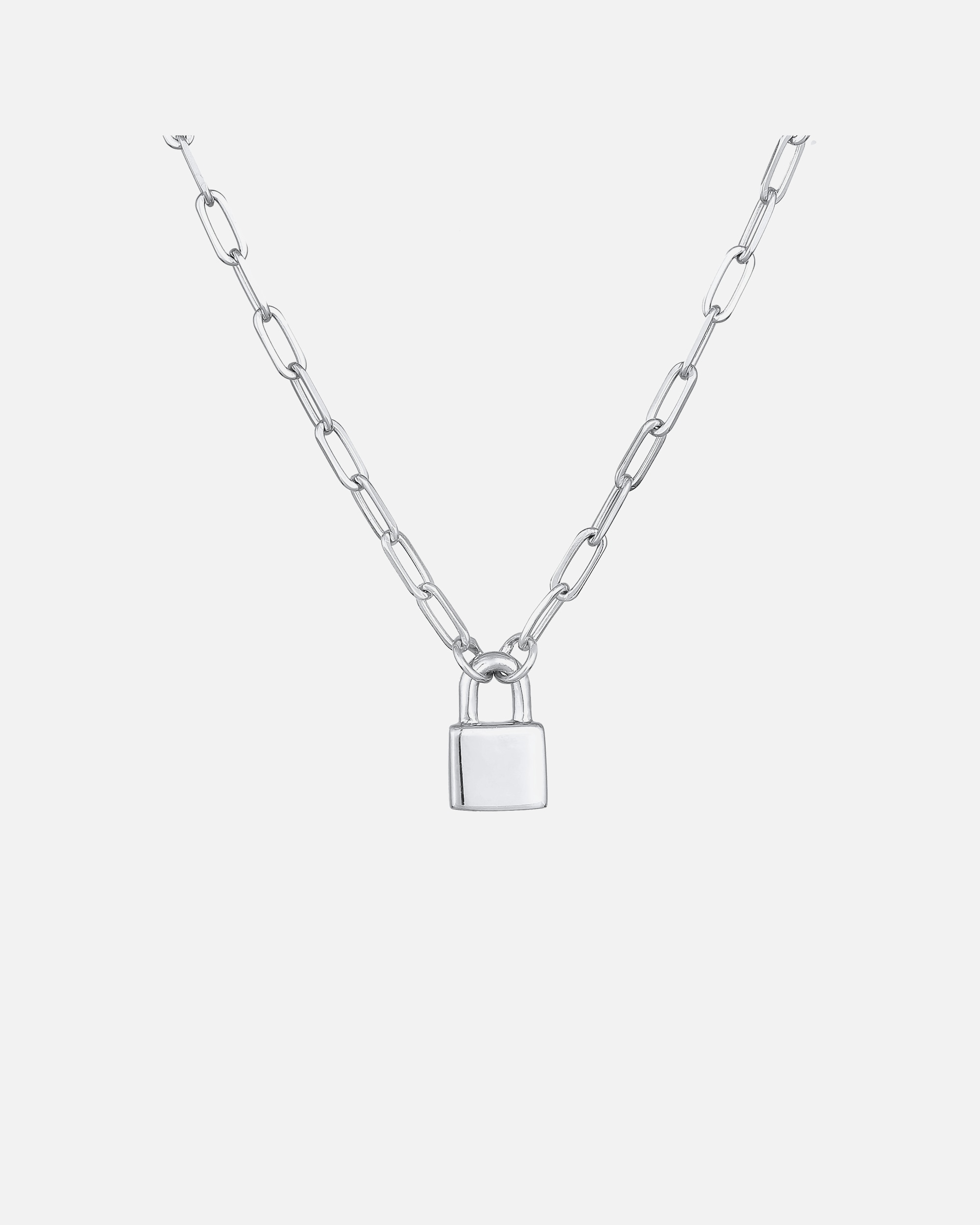 Lucchetto a maglie con simbolo Elli PREMIUM da donna in argento sterling 925 rodiato