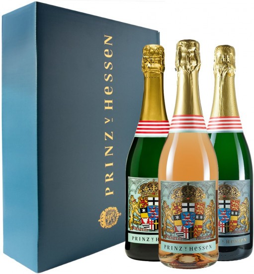 Rheingauer Sekt-Trio im Geschenkkarton - Weingut Prinz von Hessen